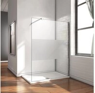 Aloni Walk-in-Dusche ECOF140, Einscheibensicherheitsglas, (1 tlg),