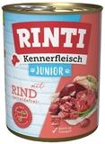 Rinti Kennerfleisch Junior mit Rind 800 g - 12 St&uuml;ck, Nassfutter f&uuml;r: Hund