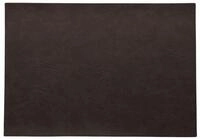 ASA SELECTION Platzset VEGANLEATHER, Tisch-Set, Dunkelbraun, B 33 cm, (1-St)