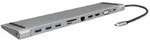 LogiLink Laptop-Dockingstation USB 3.2 Gen 1 Docking-Station, USB-C, 11-Port, PD,