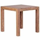 Wohnling Esstisch WL1.441 MUMBAI quadratisch Massiv 80 x 80 cm Akazie...