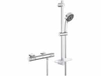 Grohe Duschsystem Precision Feel, 3 Strahlart(en), Packung, mit...