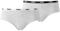 PUMA Hipster PUMA WOMEN HIPSTER 2P PACK, XS GREY / GREY
