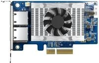 QNAP 2PORT 10GBASE-T 10GBE NWEXPCARD INTEL X710 PCIE GEN3 X4 Netzwerk-Adapter
