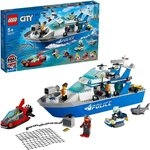 LEGO&reg; City 60277 Polizeiboot Bausatz f&uuml;r Kinder, geeignet ab 5 Jahren,
