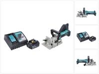 Makita Nutfr&auml;se DPJ 180 RT1 Akku Nutfr&auml;se 18 V 100 mm + 1x Akku 5,0 Ah + Ladeger&auml;t
