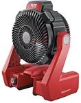 Flex Akku-Ventilator CF 18.0/230, 180&deg; schwenkbarer Kopf, Haken, 1/4" und 5/8"