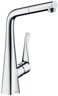hansgrohe K&uuml;chenarmatur hansgrohe 320 Metris M71, ausziehbarer Auslauf, mit