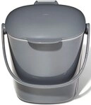 OXO Good Grips Biom&uuml;lleimer Abfalleimer, H&ouml;he ca. 19 cm, Komposteimer,