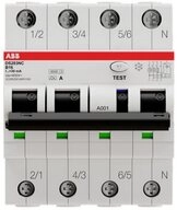 ABB Schalter ABB 2CSR256140R1165 FI-Schutzschalter/Leitungsschutzschalter 4polig