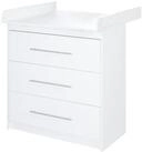 roba&reg; Wickelkommode Maren, mit abnehmbarem Aufsatz, schmal, 3 Schubladen