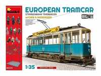 Miniart 38009 - Modellbausatz European Tramcar Strassenbahn Triebwagen 641 mit...