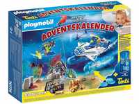 Playmobil® Spielzeug-Adventskalender 70776 Badespaß Polizeitaucheinsatz
