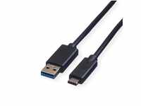 ROLINE USB 3.2 Gen 1 Kabel, A-C, ST/ST USB-Kabel, USB 3 Typ A Männlich...