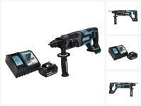Makita Akku-Bohrhammer DHR 241 RG1 Akku Bohrhammer 18 V 2,0 J SDS plus + 1x...