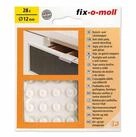 Fix-O-Moll Filzgleiter Rutschstopper transparent 12 mm, 28 St&uuml;ck