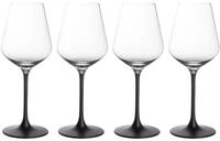 Villeroy & Boch Gl&auml;ser-Set Manufacture Rock Rotweinkelch-Set 4tlg.,...