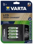 VARTA LCD Smart Charger+ 4x AA 56706 2100mAh Rundzellen-Lader (Akku-Defekt...
