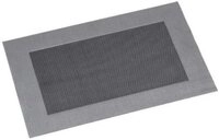 KESPER&reg; Platzset Tischset aus Kunststoff in Silber &ndash; Bu&szlig;geld, 43x29x0.1 cm,
