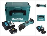 Makita Akku-Multifunktionswerkzeug DTM 51 RG1J Akku Oszillierer 18 V + 1x Akku 6,0 Ah