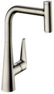 hansgrohe K&uuml;chenarmatur hansgrohe 300 Talis Select M51, ausziehbarer Auslauf,...