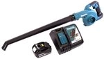 Makita Akku-Laubbl&auml;ser DUB 186 RT Akku Gebl&auml;se Laubbl&auml;ser 18 V + 1x Akku 5,0 Ah +