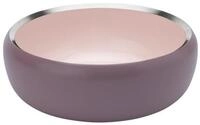 Stelton Obstschale Ora Puderrosa 22 cm, Edelstahl mit Pulverbeschichtung