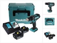 Makita Akku-Schrauber DDF 482 RGJ Akku Bohrschrauber 18 V 62 Nm + 2x Akku 6,0 Ah +