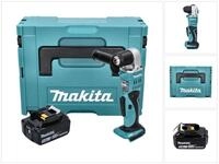 Makita Akku-Winkelbohrmaschine DDA 351 T1J Akku Winkelbohrmaschine 18 V 13,5 Nm...
