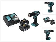 Makita Akku-Schlagbohrschrauber DHP 483 RT 18 V 40 Nm Brushless + 2x Akku 5,0...