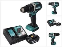 Makita Akku-Schlagbohrschrauber DHP 484 RT1 Akku Schlagbohrschrauber 18 V 54 Nm