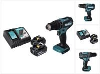 Makita Akku-Schlagbohrschrauber DHP 485 RT Akku Schlagbohrschrauber 18 V 50 Nm