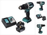 Makita Akku-Schlagbohrschrauber DHP 484 RT Akku Schlagbohrschrauber 18 V 54 Nm