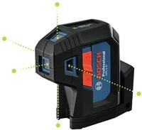 Bosch Professional Punkt- und Linienlaser GPL 5 G, Punktlaser mit Schutztasche