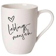 Villeroy & Boch Becher Statement "Lieblingsmensch"