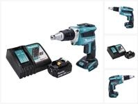 Makita Akku-Trockenbauschrauber DFS 452 RF1 Akku Schnellbauschrauber 18 V...