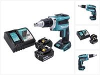 Makita Akku-Trockenbauschrauber DFS 452 RT Akku Schnellbauschrauber 18 V...