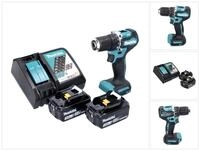 Makita Akku-Schrauber DDF 487 RF Akku Bohrschrauber 18 V 40 Nm Brushless + 2x...