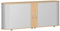 geram&ouml;bel Aktenschrank Rollladenschrank Flex S-382104-SB 2OH 200x80x40cm