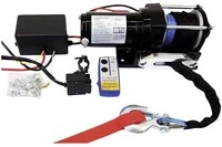 Berger & Schr&ouml;ter Seilwinde Seilwinde 12 V 2700 kg Synthetikseil 31778,