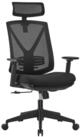 SONGMICS B&uuml;rostuhl, mit Fu&szlig;st&uuml;tze, Ergonomischer Schreibtischstuhl