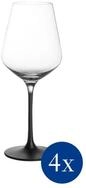 Villeroy & Boch Wei&szlig;weinglas Manufacture Wei&szlig;weinkelch, 4-tlg., Glas,...