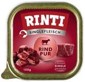 Rinti Singlefleisch Rind Pur 150 g - 10 St&uuml;ck, Nassfutter f&uuml;r: Hund