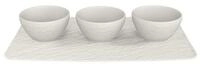 Villeroy & Boch Dipschale Manufacture Rock blanc Set Dipsch&auml;lchen 4tlg., Premium