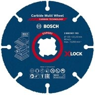 Bosch Professional Trennscheibe Expert X-Lock Carbide Multiwheel, &Oslash; 125 mm,