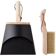 Bloomingville Kehrgarnitur Cleaning Dustpan & Broom, Nature, Beech, Handfeger &