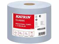 KATRIN Papierhandtuch KATRIN® 464108 Putztuchrollen Classic L2 Blue - 2