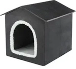 TRIXIE Tierh&ouml;hle H&ouml;hle Livia - dunkelgrau/wei&szlig; - 50 &times; 50 &times; 54 cm bunt|grau...