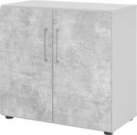 HAMMERBACHER Aktenschrank Schrank Serie 9 2OH BxTxH 80x42x74,8cm Griff BS...