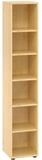 HAMMERBACHER Regal Regal 6OH 80x40x215,6cm Ahorn